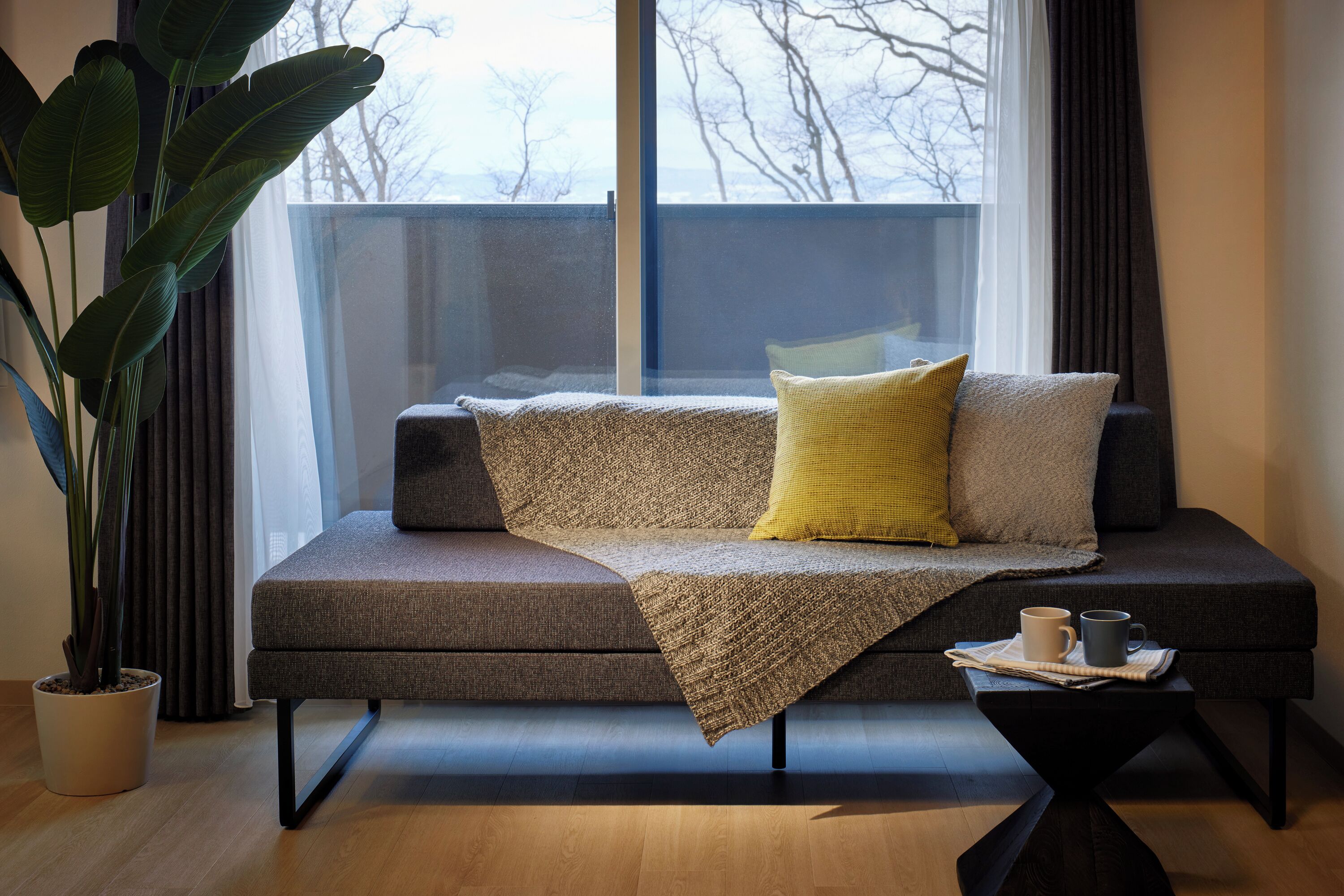 Leilighet – executive, 2 soverom, badstue | Safe på rommet, skrivebord og wi-fi (inkludert)