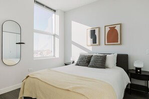 1 soverom, strykejern/-brett, wi-fi og sengetøy