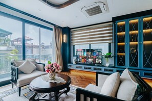 Premier-Apartment, 2 Schlafzimmer, Stadtblick | Innendetails