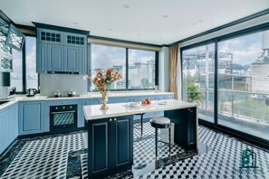 Premier-Apartment, 2 Schlafzimmer, Stadtblick | Innendetails