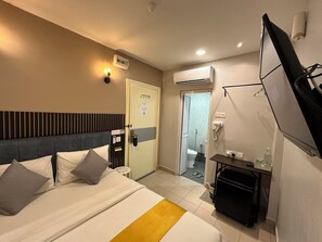 Habitació doble Deluxe | Roba de llit d'alta qualitat i cobrellits