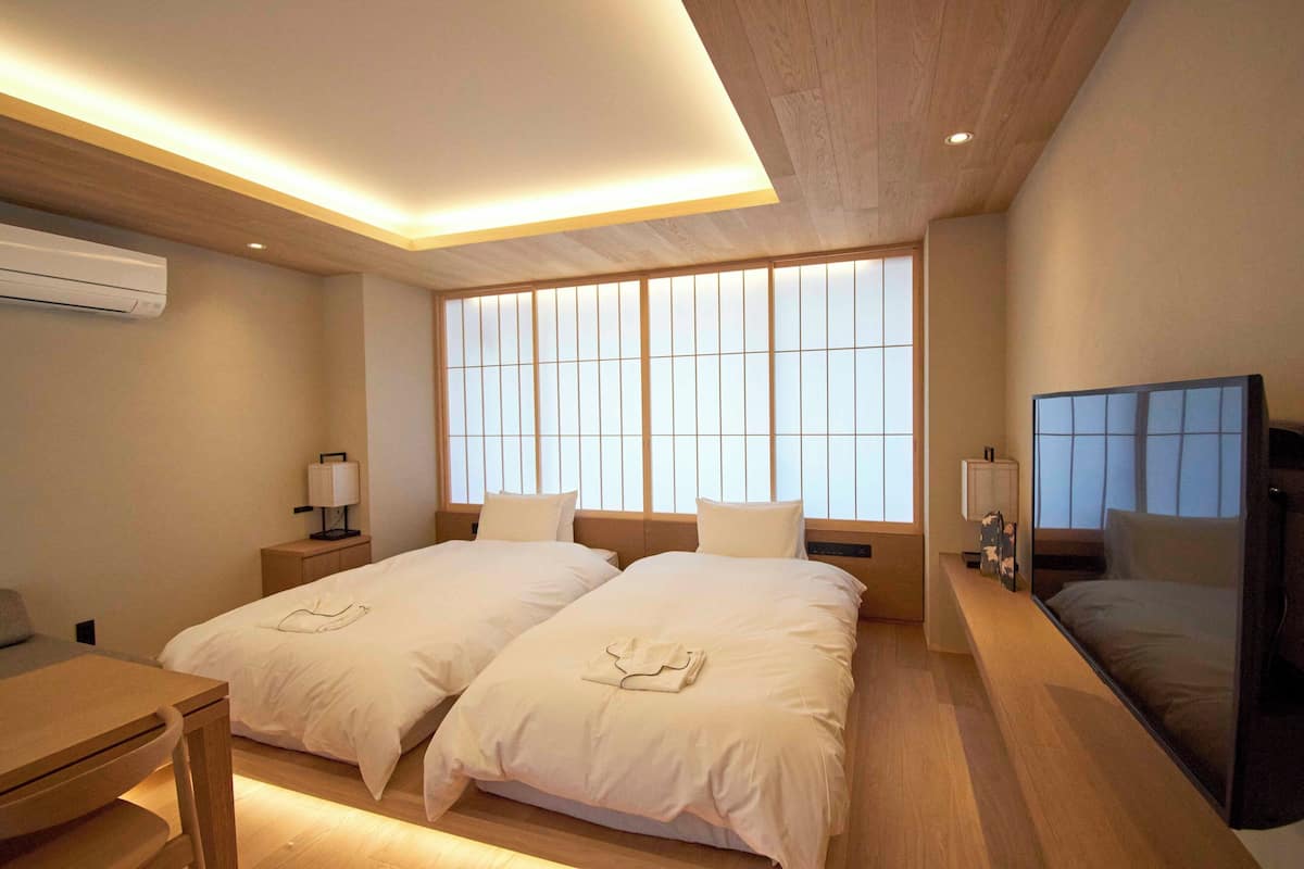 Luxury-Loft, 2 Schlafzimmer, Nichtraucher | 1 Schlafzimmer, Zimmersafe, Schreibtisch, laptopgeeigneter Arbeitsplatz