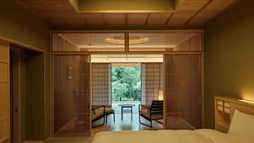 客房 (Garden Suite, mine) | 客廳 | 50 吋平面電視連數碼電視頻道、書籍