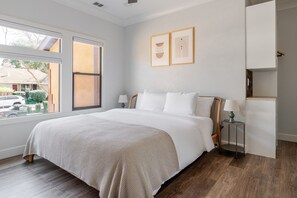 2 chambres, fer et planche Ă repasser, Wi-Fi, draps fournis