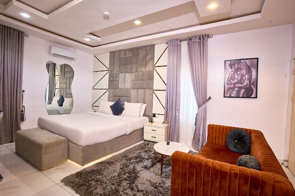 Executive Single Room | Laptop workspace, free WiFi, bed sheets
