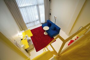 Deluxe Duplex King room (Stair in unit) | View from room