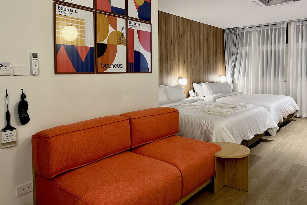 Deluxe Triple Room | 2 slaapkamers, verduisterende gordijnen, gratis wifi, beddengoed