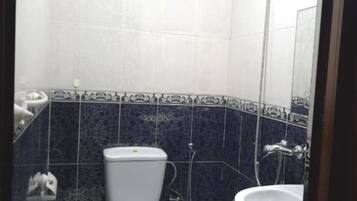 Serviettes fournies, papier toilette