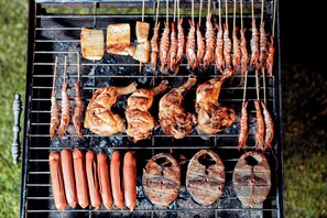 Aire de pique-nique/barbecue
