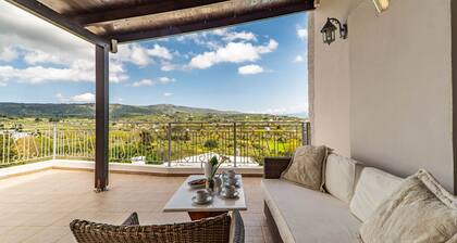 Villa Faye -Vacation villa with panoramic views in Crete, Greece