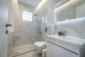 Ducha y secador de pelo