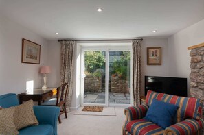 Télévision, cheminée, livres, espaces bureaux