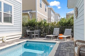 A heated pool - Private Pool + 6  ppl Golf Cart - Blue Mtn. Beach (Santa Rosa Beach)