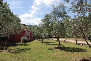 Overnattingsstedets uteområder