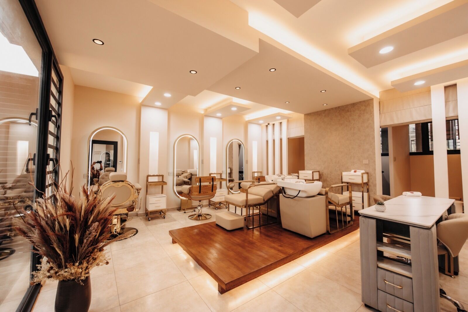 Hair salon