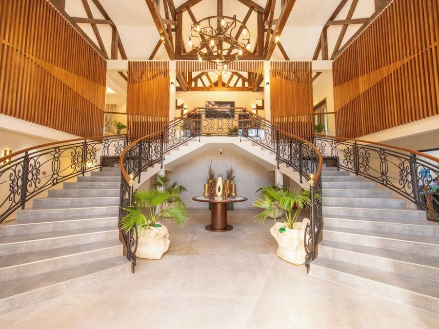 Interior entrance