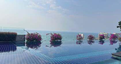 centric sea|direct sea view apartment|near the beach|soi 6|Pattaya| 1 road