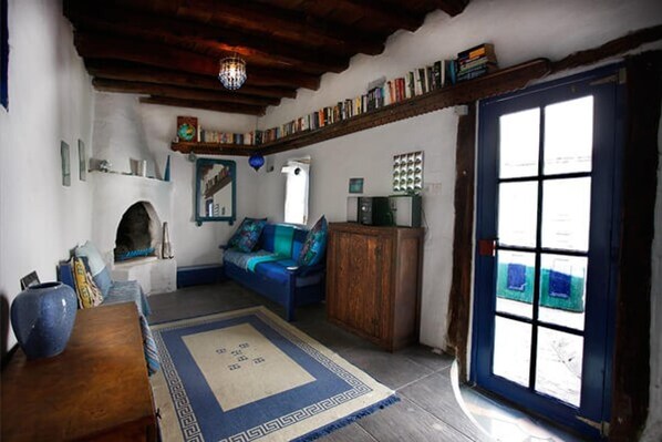 House | Living area | Fireplace