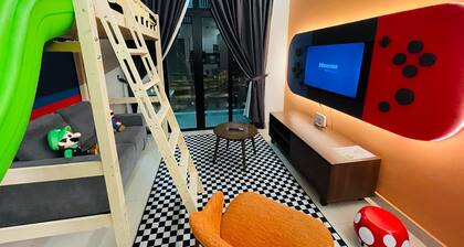Family-Friendly Home with Slide & LEGO Play Area
