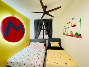 2 bedrooms, iron/ironing board, free WiFi, bed sheets
