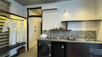 Chambre Quadruple Deluxe | Cuisine privée