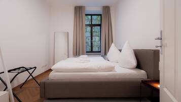 3 soverom, strykejern/-brett, wi-fi (inkludert) og sengetøy