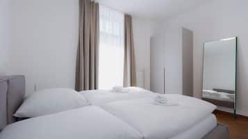 2 chambres, fer et planche Ă repasser, Wi-Fi gratuit, draps fournis