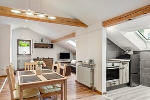 Interior - Apartment 'Lusen' with Shared Terrace, Shared Garden and Wi-Fi (Perlesreut)