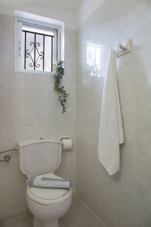 Standard Apartment, Balcony, Garden View | Bathroom