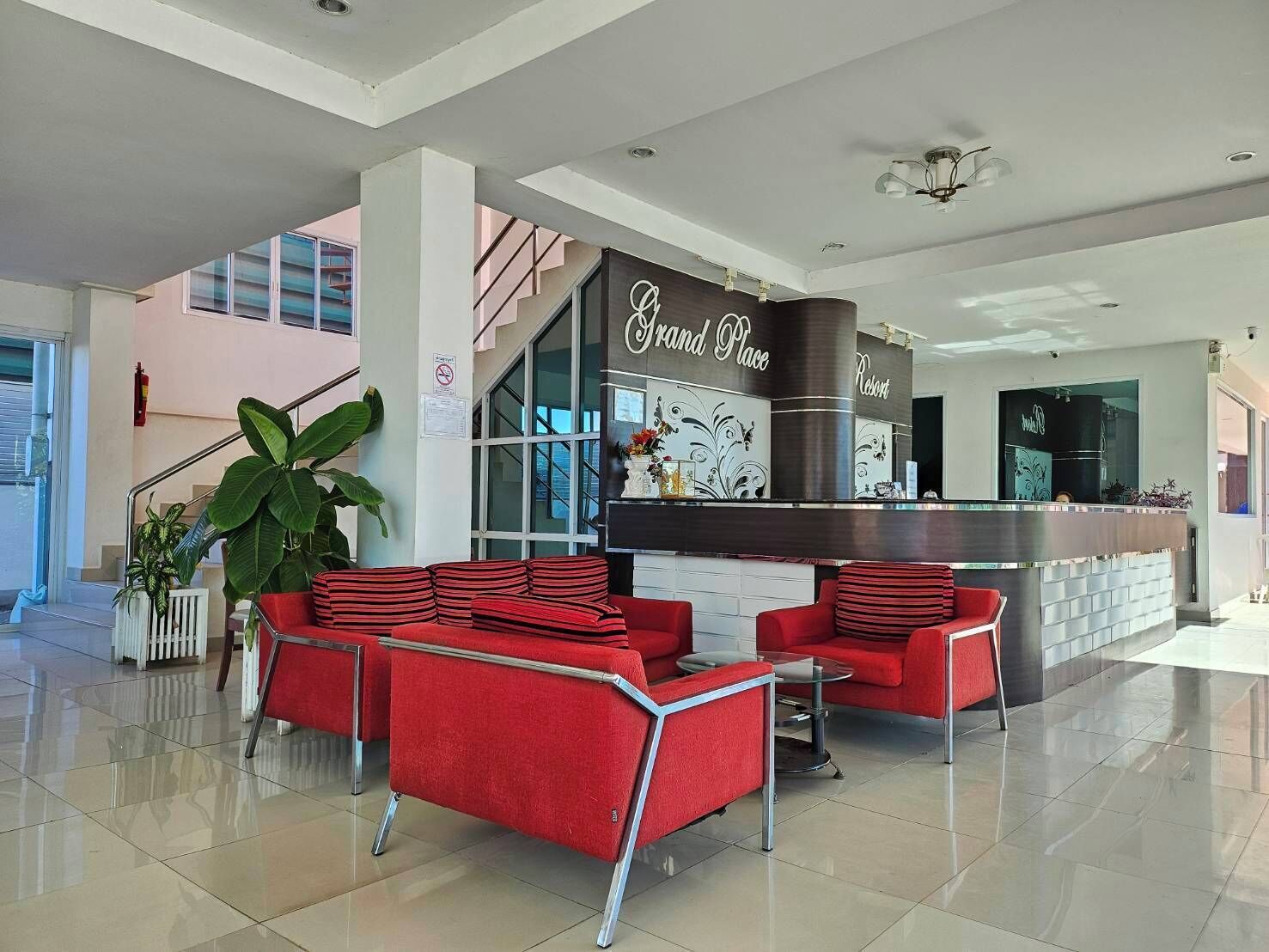 Façade de l’hébergement