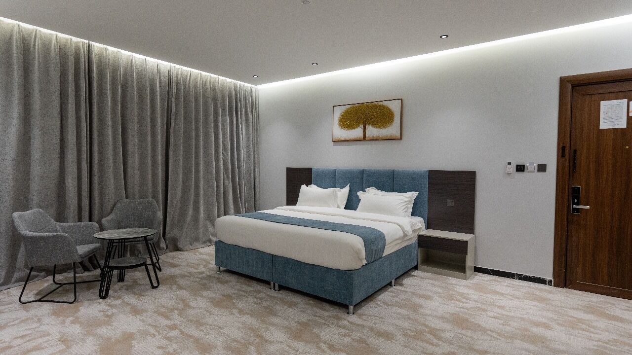 Familie appartement | Lakens van Egyptisch katoen, luxe beddengoed, pillowtop-bedden