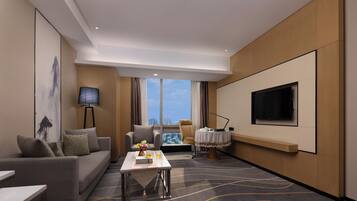 Superior Suite | In-room safe, desk, blackout drapes, iron/ironing board