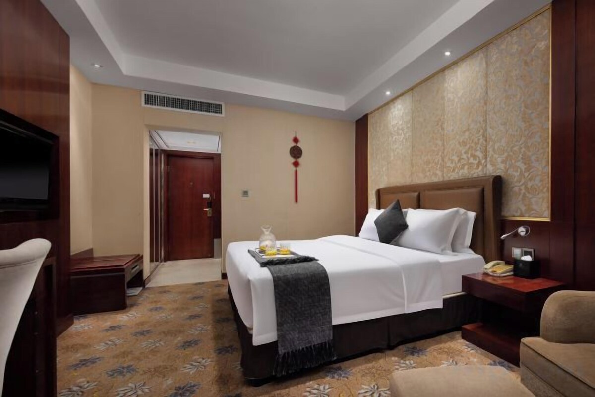 In-room safe, desk, blackout curtains, iron/ironing board