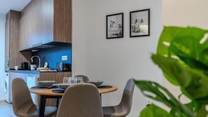 Departamento | Cocina privada | Cafetera y tetera 
