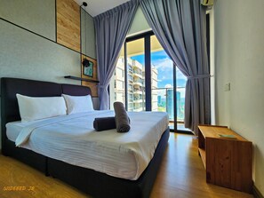 Rideaux occultants, fer et planche à repasser, Wi-Fi gratuit