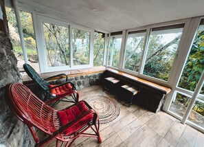 Deluxe-Doppelzimmer | Wohnbereich