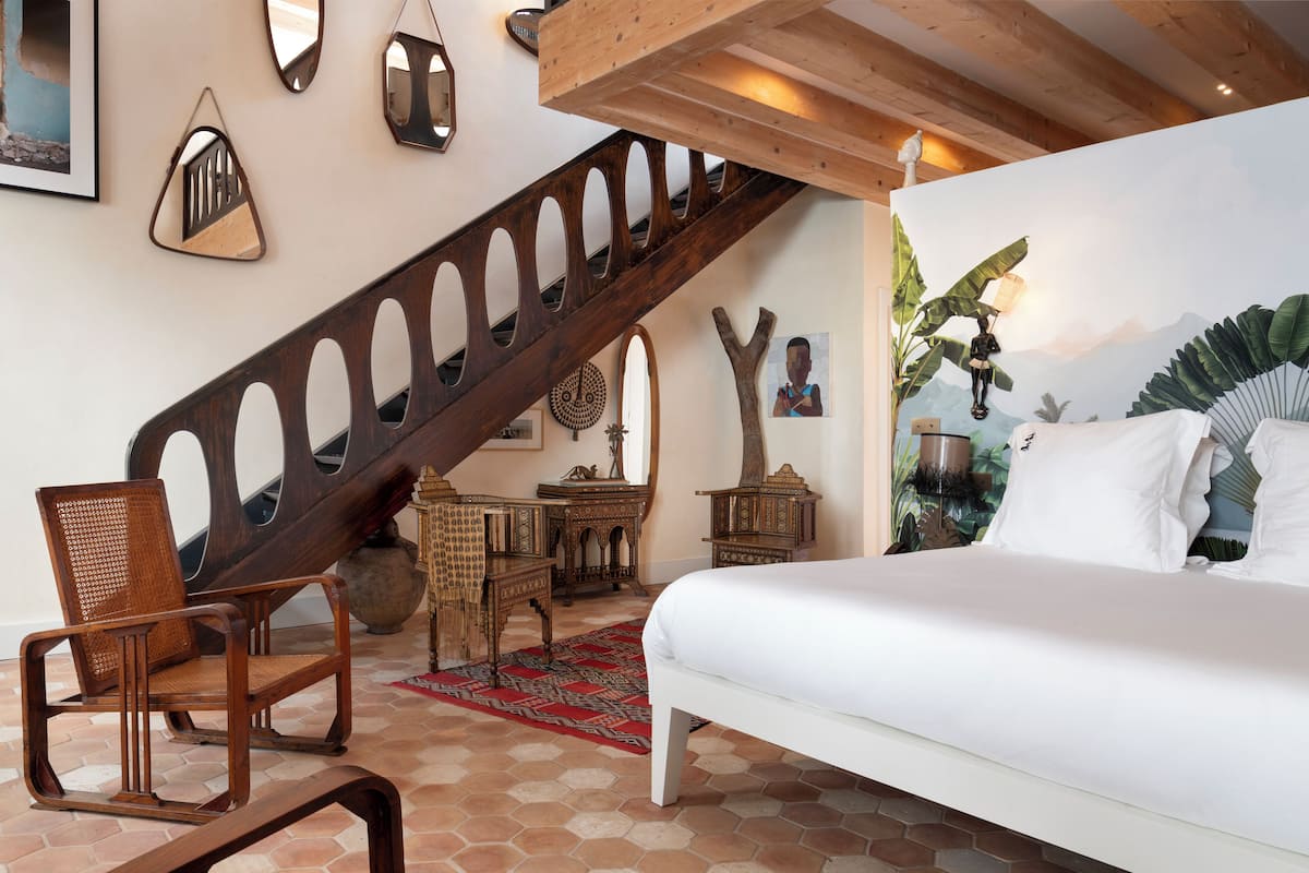 Safari (Junior Suite) | 1 slaapkamer, luxe beddengoed, Tempur Pedic-bedden, een minibar