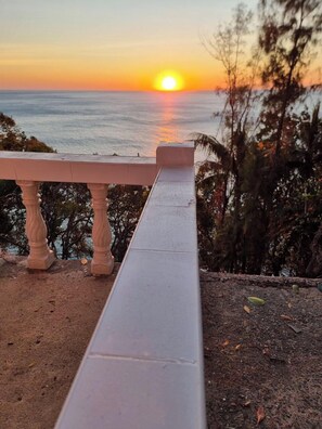 Habitación Deluxe doble | Terraza o patio