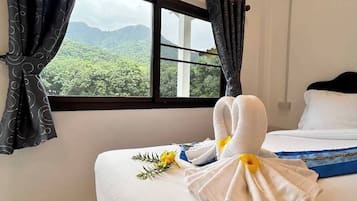 Habitación doble superior | 1 habitación, cortinas blackout, wifi gratis y ropa de cama