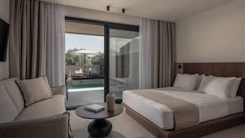 Premium Suite | Private Pool | Ausblick vom Zimmer