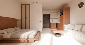 Premium Suite | Private Pool | Ropa de cama de alta calidad y camas con efecto memoria 