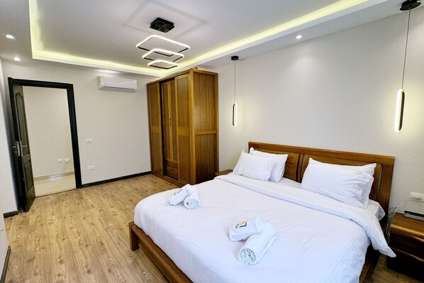 Departamento básico (Calm & Classy) | 10 habitaciones y sábanas de algodón egipcio 