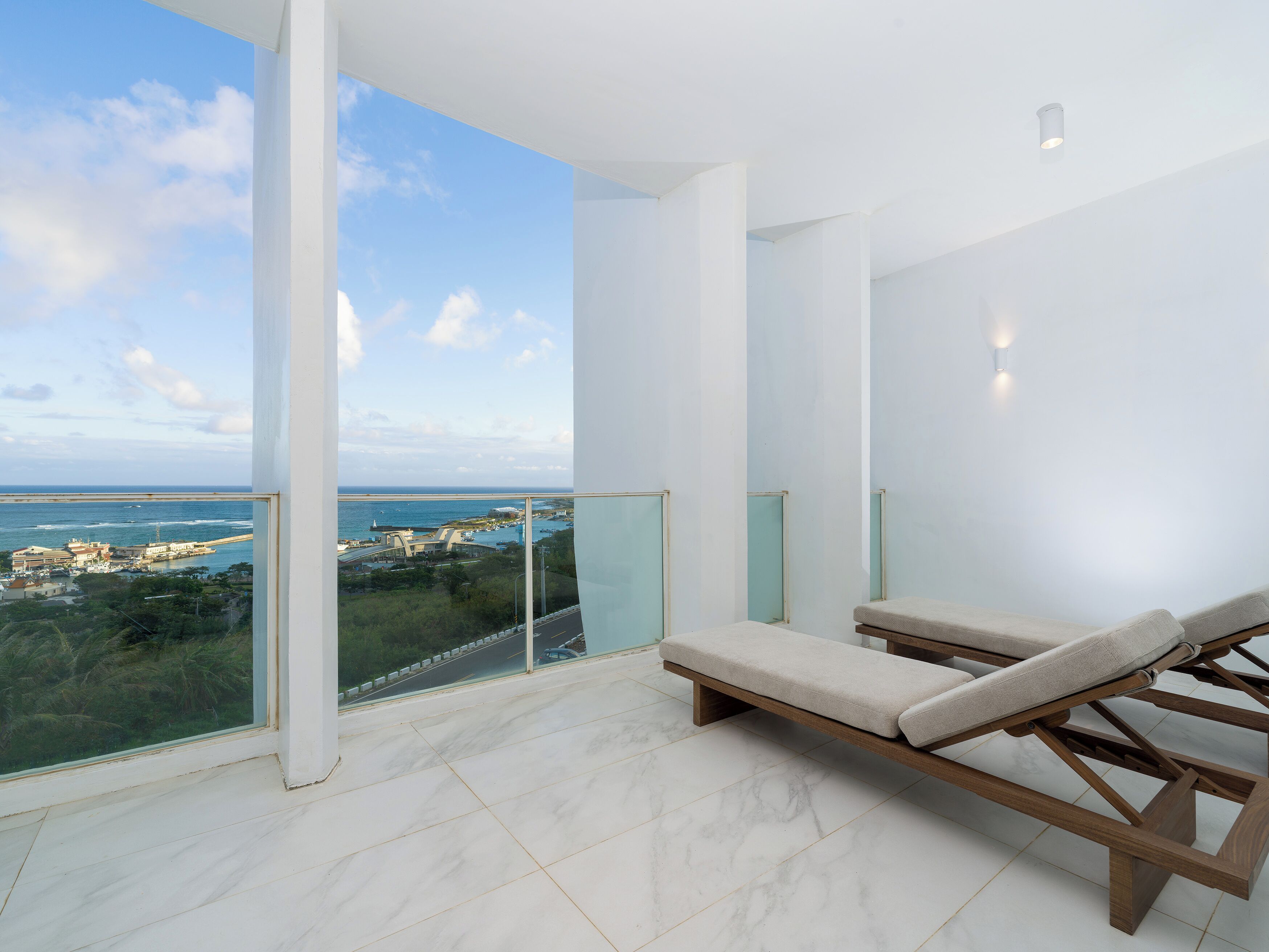 Phòng 4 Exclusive, bồn tắm, quang cảnh biển | Ban công