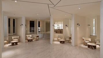 Zona de estar del vestíbulo