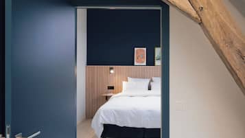 1 slaapkamer, een strijkplank/strijkijzer, wifi, beddengoed