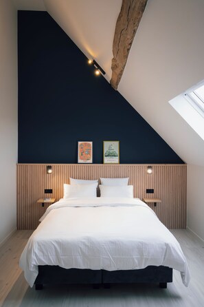 1 slaapkamer, een strijkplank/strijkijzer, wifi, beddengoed