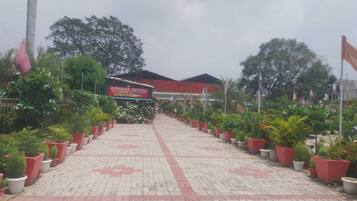 Front of property – evening/night