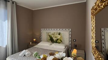 Blackout curtains, iron/ironing board, free WiFi, bed sheets