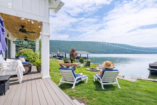 Luxury Canandaigua Lakefront- Hot Tub | Dock/Kayak