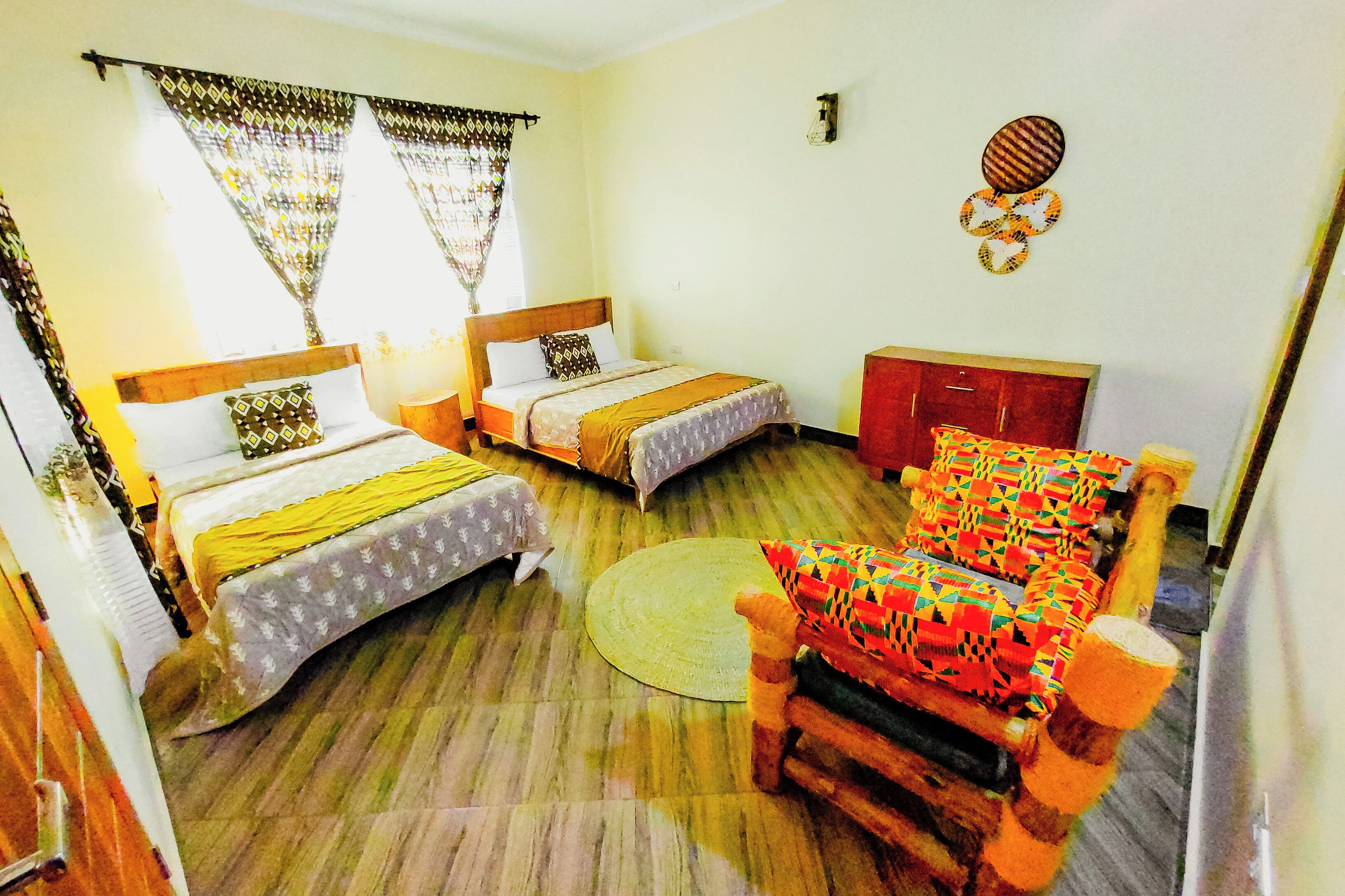 Comfort Double or Twin Room, Balcony, Garden View | Desk, laptop workspace